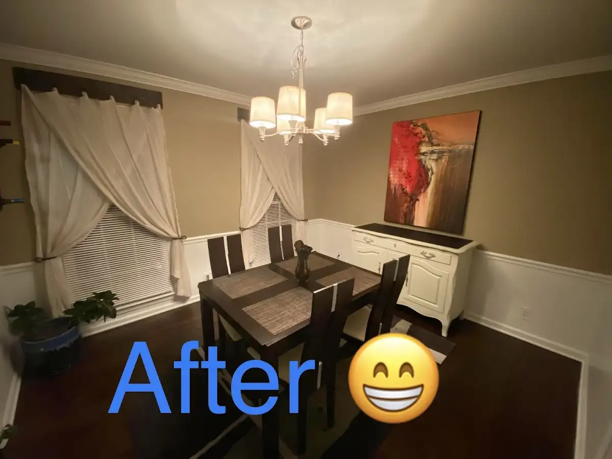 Professional dining room restoration after water damage in Washington Court House