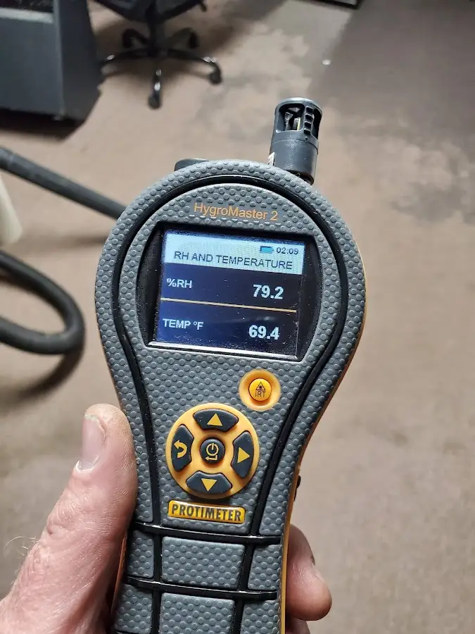 Moisture meter humidity assessment for Mold Remediation & Removal in Washington Court House